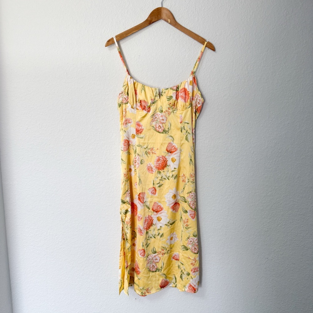 Forever 21 Yellow Floral Dress